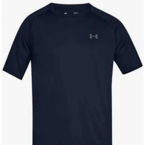 Under Armour Men's Dark Blue Short Sleeve Tee